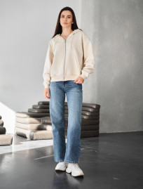Bluza Staff fiz milk oversize fleece