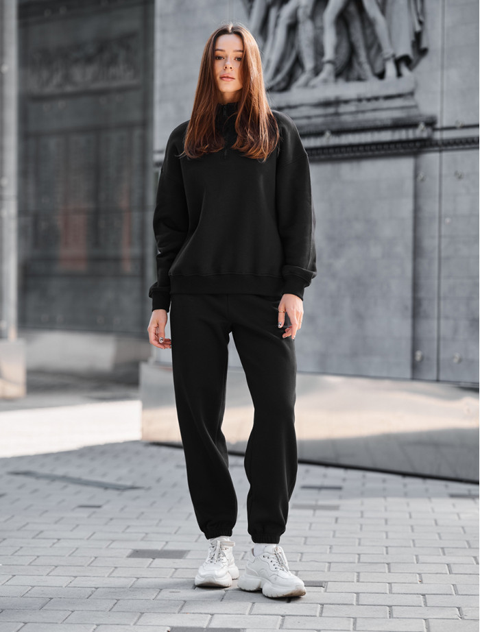 Spodnie Staff black fleece