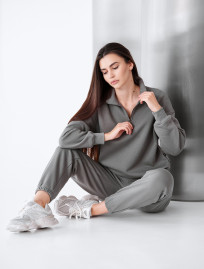 Dres Staff gray fleece