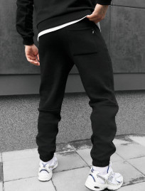 Spodnie Staff nib black logo fleece