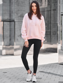 Bluza Staff ti light pink oversize fleece