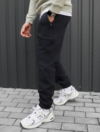 Spodnie dresowe Staff nib navy fleece