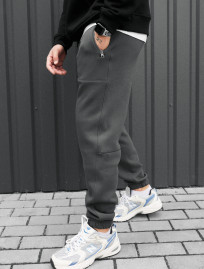 Spodnie dresowe Staff nib gray fleece