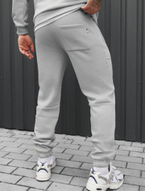 Spodnie dresowe Staff nib light gray fleece