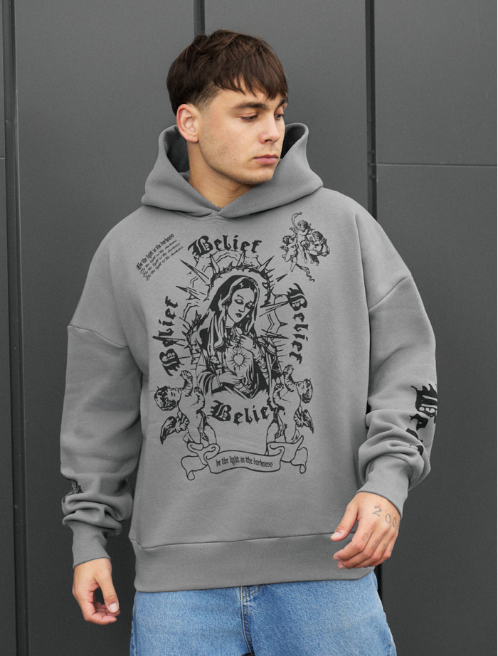 Bluza Staff belief oversize fleece