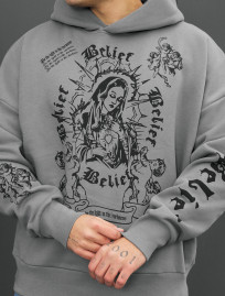 Bluza Staff belief oversize fleece