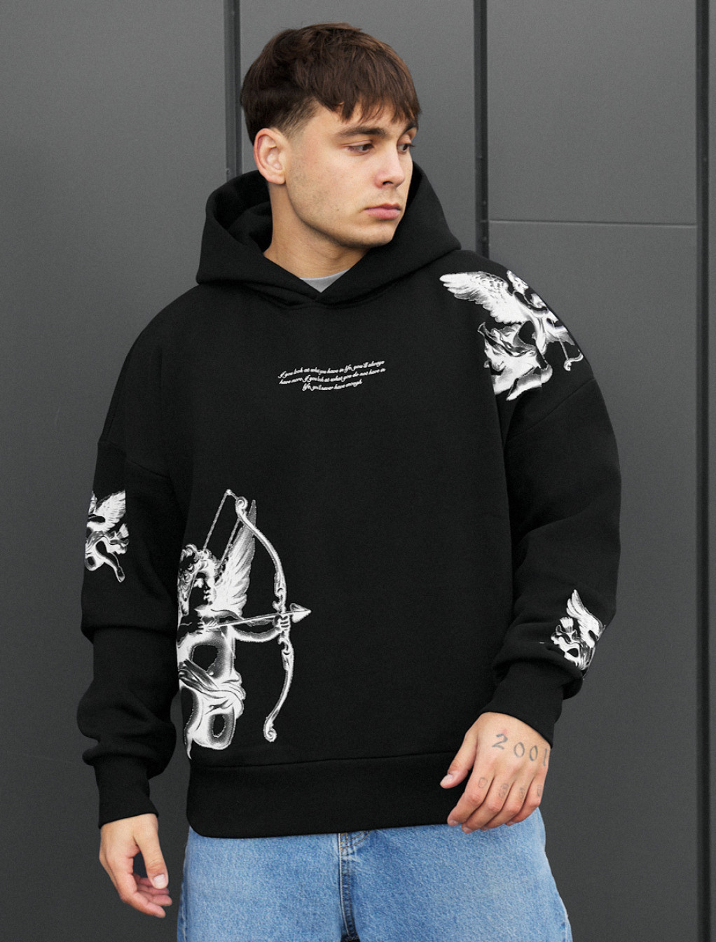 Bluza Staff sagittarius oversize fleece