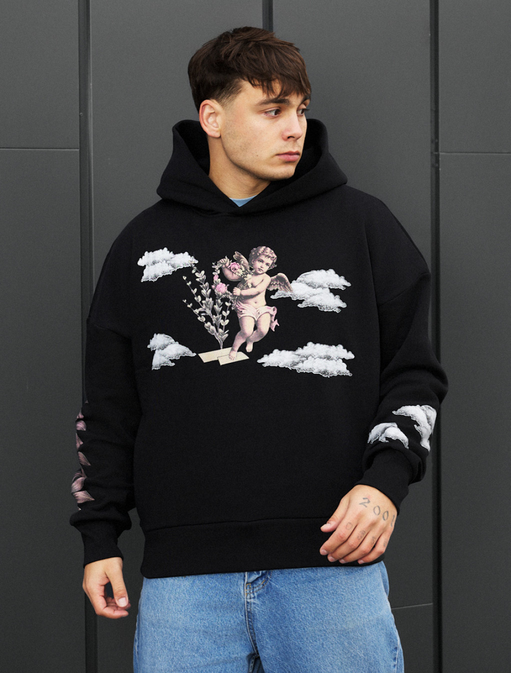 Bluza Staff clouds oversize fleece