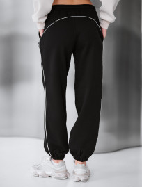 Spodnie dresowe Staff ret black reflective fleece