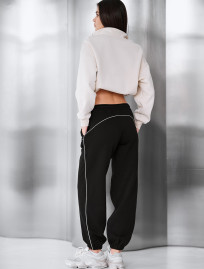 Spodnie dresowe Staff ret black reflective fleece