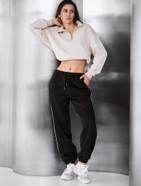 Spodnie dresowe Staff ret black reflective fleece