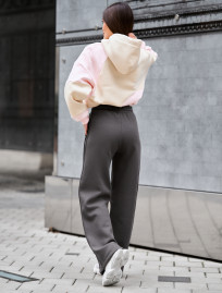 Spodnie Staff ril dark gray fleece
