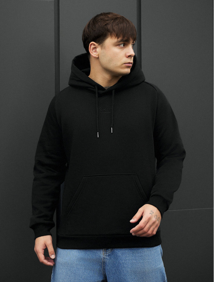 Bluza Staff black logo fleece