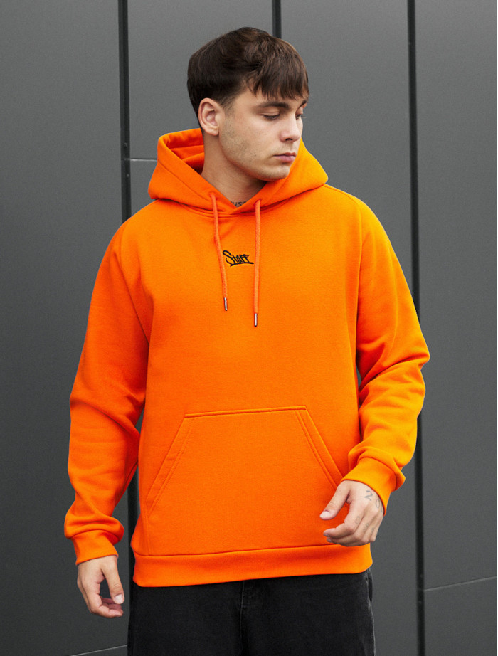 Bluza Staff orange logo fleece