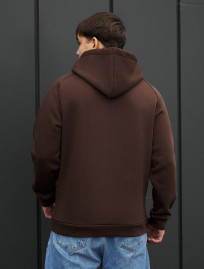 Bluza Staff brown fleece