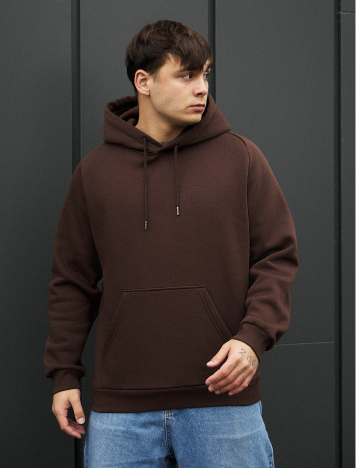 Bluza Staff brown fleece