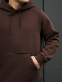 Bluza Staff brown fleece