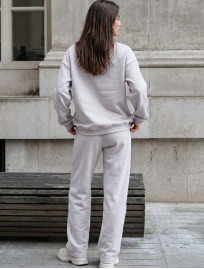 Dres Staff sta light gray oversize fleece