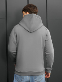 Bluza Staff gray logo fleece