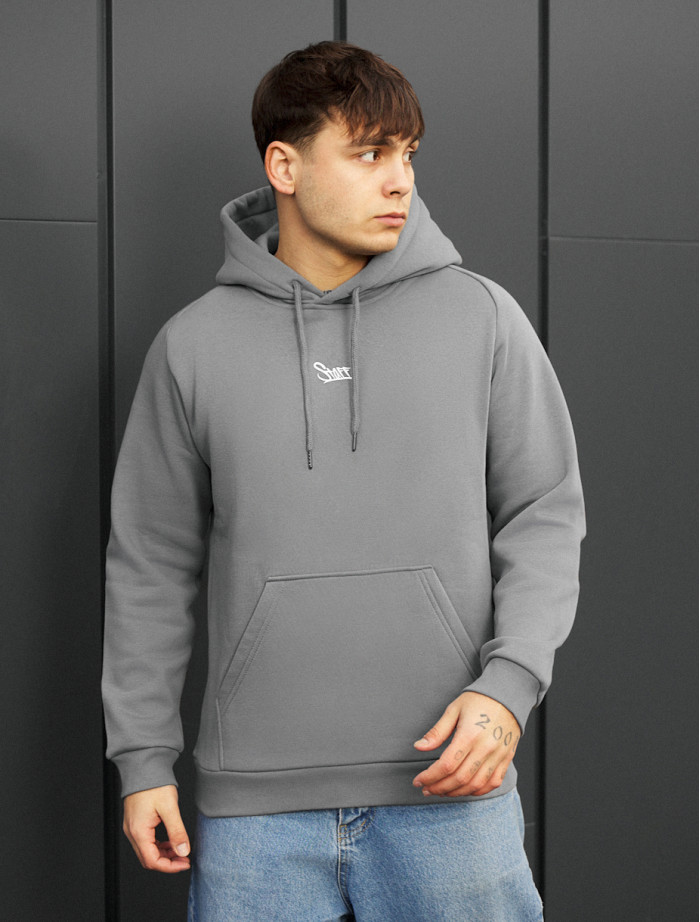Bluza Staff gray logo fleece