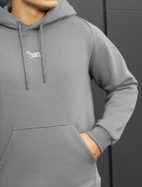 Bluza Staff gray logo fleece