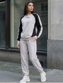 Dres Staff ram light gray & black logo fleece