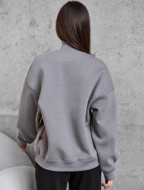 Olimpijka Staff le gray oversize fleece