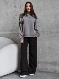 Olimpijka Staff le gray oversize fleece