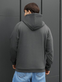 Bluza Staff re dark gray logo oversize