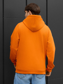 Bluza Staff re orange logo oversize