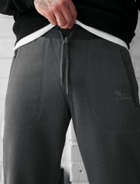 Spodnie dresowe Staff che dark gray