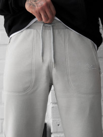 Spodnie dresowe Staff che light gray