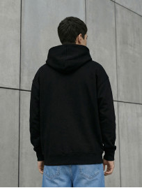 Bluza Staff black zip oversize