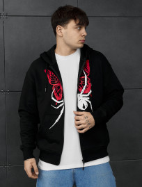 Bluza Staff spider & butterfly oversize