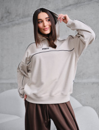 Bluza Staff jo light beige reflective