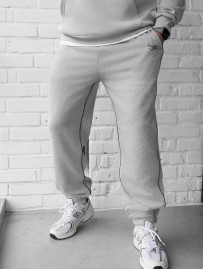 Spodnie dresowe Staff of gray melange reflective