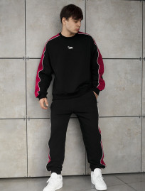 Dres Staff rin black & bordo reflective