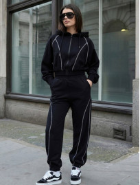 Dres Staff so black zip oversize