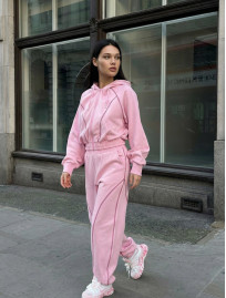 Dres Staff so pink zip oversize