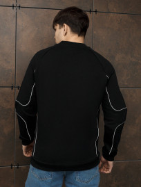 Bluza Staff black logo reflective