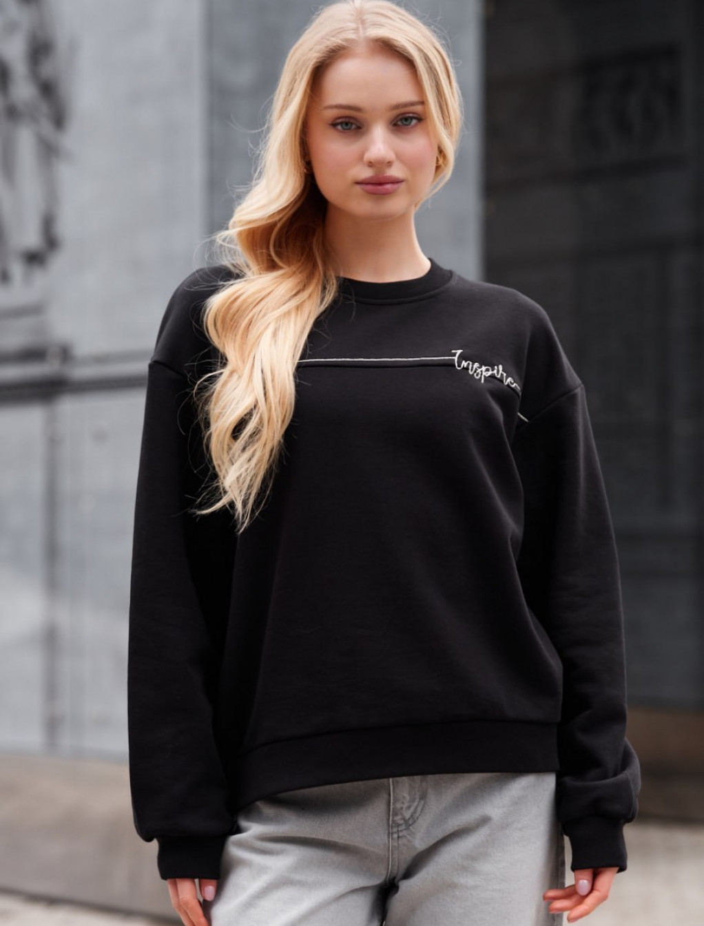 Bluza Staff er black oversize