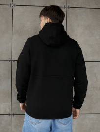 Bluza Staff logo zip black
