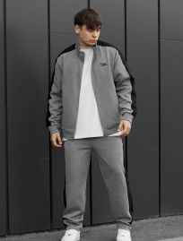 Dres Staff el zip logo gray & black