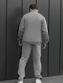 Dres Staff el zip logo gray & black