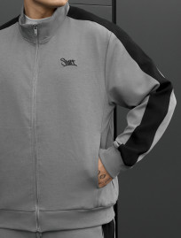 Dres Staff el zip logo gray & black