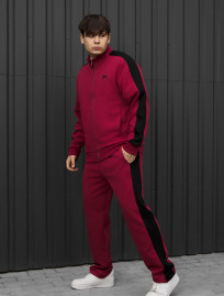 Dres Staff el zip logo bordo & black