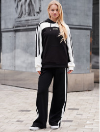 Bluza Staff pas logo black & white