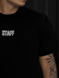 Koszulka Staff lu black logo reflective