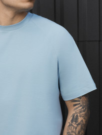 Koszulka Staff light blue reglan