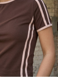 Koszulka Staff ti brown & stripes